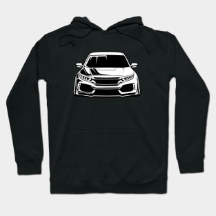 civic face Hoodie